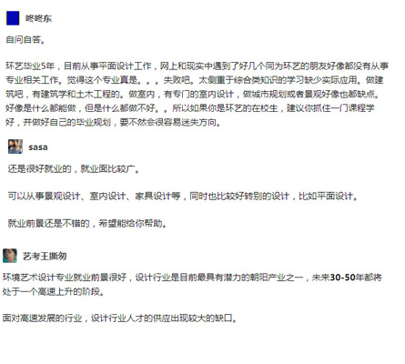 環(huán)境藝術(shù)設(shè)計(jì)專業(yè)的評(píng)價(jià)
